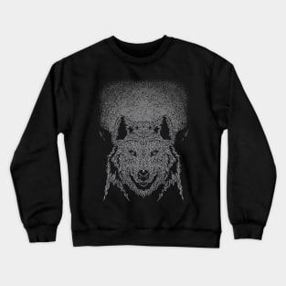 Wolf Ornaments Crewneck Sweatshirt